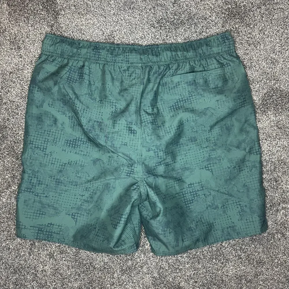 Oakley Crackle 16 RC Board Shorts Men XL Green Swim Trunks Beach Shorts Swimwear